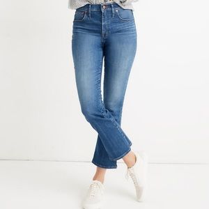 Madewell Petite Cali Demi-Boot Jeans in Tierney Wash: Eco Edition Size 27P